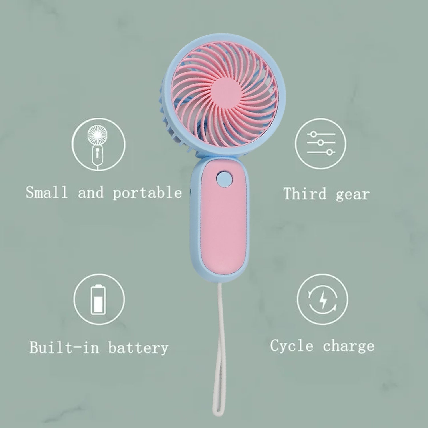 4800 Mini Handheld Fan Portable Rechargeable Mini Fan Easy to Carry, for Home, Office, Travel and Outdoor Use DeoDap 4800 Mini Handheld Fan Portable Rechargeable Mini Fan Easy to Carry, for Home, Office, Travel and Outdoor Use DeoDap